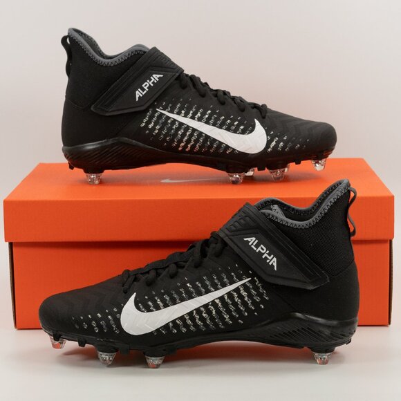 Nike Alpha Menace Pro 2.0 Black CK4277-001 Football Cleats Multi Size main image 8